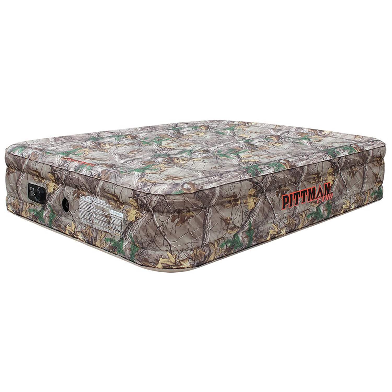 Pittman Outdoors PPI-CMO_CAMPX16 Queen Realtree XTRA Camouflage Fabric Ultimate 16 Air Mattress
