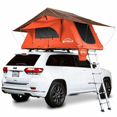 Pittman Outdoors PPI-TNT1.9OCB_CBO TNT1.9 Series Tent, Orange_Coffee Brown Trim