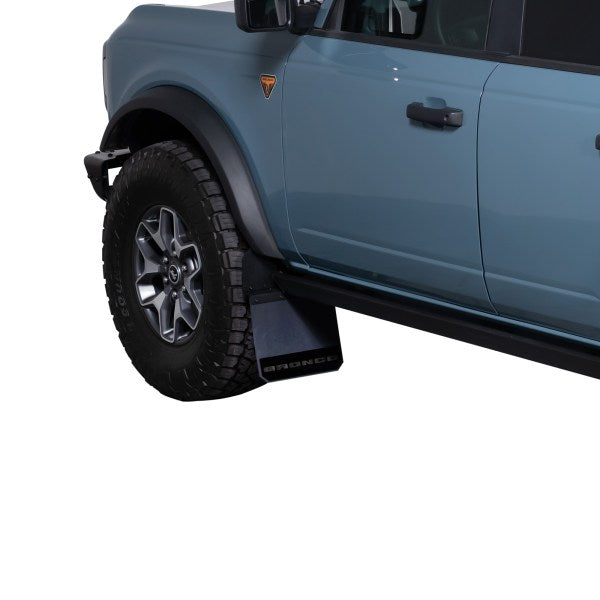 Putco 78580FD Mud Skins™ Solid Ford Licensed Ford Bronco - (Fits Front) - Set of 2