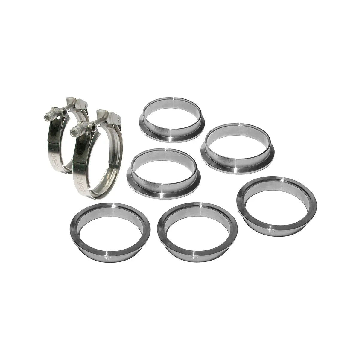 PPE Diesel 3.0 Inch QR Aluminum V-Band 8 Pc Set 2C 3M 3F  517230008