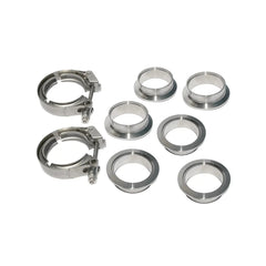 PPE Diesel 3.0 Inch QR Aluminum V-Band 8 Pc Set 2C 3M 3F  517230008