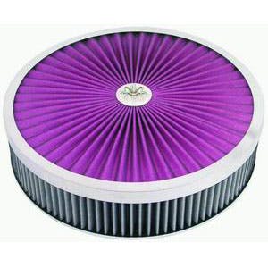Racing Power Company R2027X 14 inch x 3 inch super flow filter air cleaner set