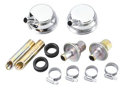 Racing Power Company R2050 Crankcase evacuation system kit