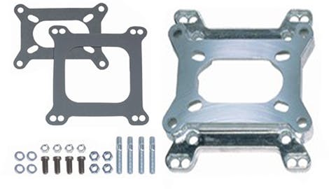 Racing Power Company R2065 2 barrel carb to 4 barrel manifold adapter