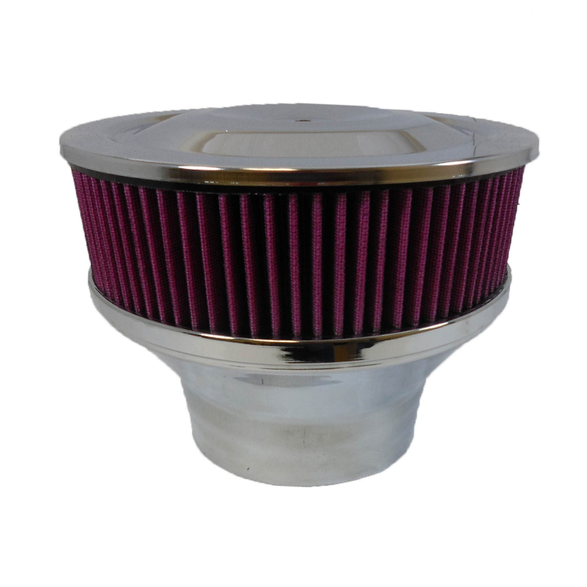 Racing Power Company R2105 Chrome velocity stack w/wasable air filter