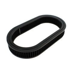 Racing Power Company R2128BK 15 inch X 2 inch Oval inchWashable inch Air Cleaner Element Bk