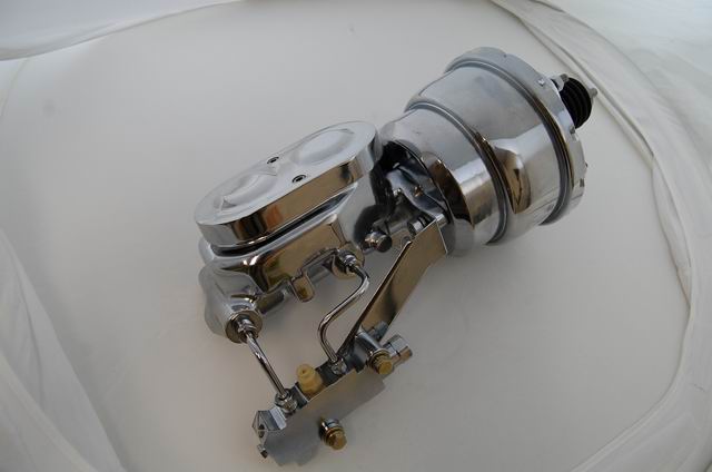 Racing Power Company R3540-5C Gm 1955-1970 7 inch dual booster w/ 1 inch bore mc kit