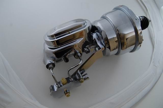 Racing Power Company R3540-6C Gm 1955-1970 7 inch dual booster w/ 1 inch bore mc kit