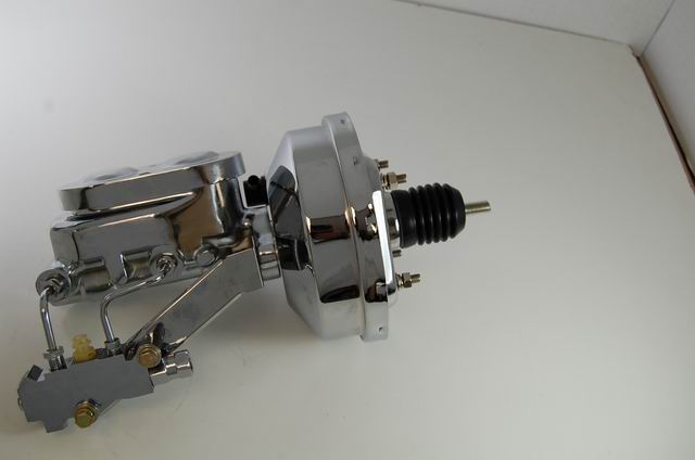 Racing Power Company R3543-5C Gm 1955-1970 8 inch single booster w/ 1 inch bore mc kit