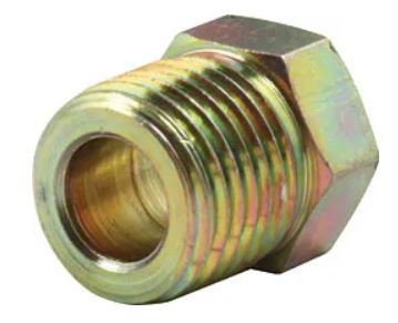 Racing Power Company R3594 INVERTED FLARE NUT - 1/2-20 FOR 1/4 BRAKE LINE