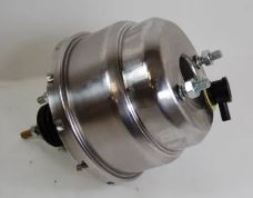 Racing Power Company R3710 7 inch DUAL DIAPHRAGM BRAKE BOOSTER - STAINLESS