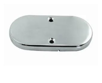 Racing Power Company R3802 SMOOTH ALUM MASTER CYLINDER CAP ONLY - CHROME