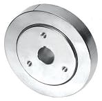 Racing Power Company R3860 6.75 inch POLISHED STAINLESS STEEL DAMPER