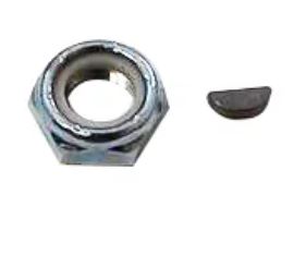 Racing Power Company R3913H Gm pwr steering pump nut and key way kit