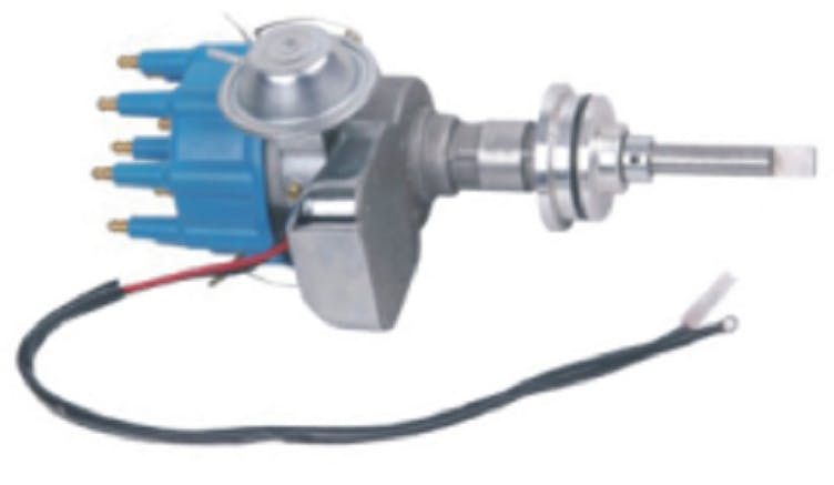 Racing Power Company R3967 Ready to run chrysler distributor fit 318 -blue