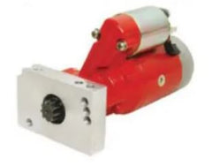 Racing Power Company R3978 Chevy 3hp gear reduction starter (tilton) red