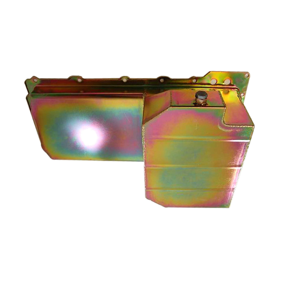 Racing Power Company R4016Z Steel oil pan ls1 6 1/2 quart 6 1/2 inchdeep-zinc