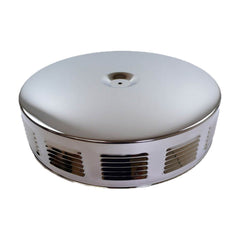 Racing Power Company R4195T 14 inch louvered air cleaner top - chrome