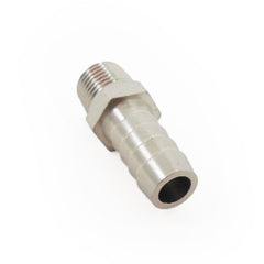Racing Power Company R4544 Alum fitting (1/4 inch)male-with (3/8 inch)hose barb