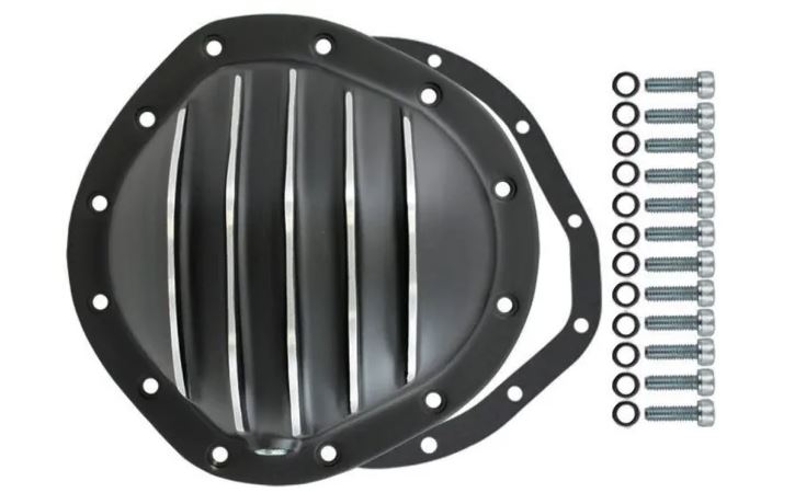 Racing Power Company R5073BK Alum diff cover gm 8.75 inch r.g.12 bolt -black
