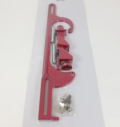 Racing Power Company R5455RED Throttle cable bracket 4150 dominator carburetor