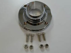 Racing Power Company R5648C 2 inch ALUM SWIVEL BALL FLOOR MOUNT CHROME
