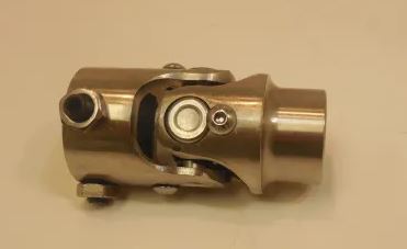 Racing Power Company R5690 3/4 inchROUND-1 inchDD STAINLESS STEEL SINGLE U-JOINT