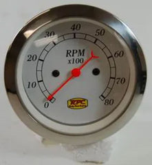 Racing Power Company R5732 3 3/8 inch ELECTRICAL CLASSIC TACHOMETER 0-8000RPM