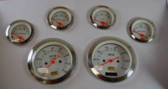 Racing Power Company R5738 Electrical speedometer gauge set 6 pc