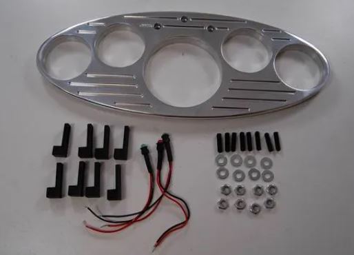 Racing Power Company R5765 Cnc alum 1932 ford gauge panel