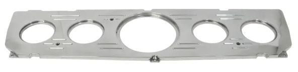 Racing Power Company R5774 Cnc alum 1964-66 chevy pickup 5-gauge hole panel