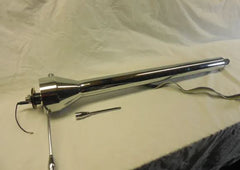 Racing Power Company R5841 28 inch straight floor shift column 1 inch dd - chrome
