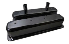 Racing Power Company R6150BK Black alum sb chevy center bolt tall v/c w/tube