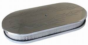 Racing Power Company R6222 Pol alum 19x2 flame a/c set-dual ea