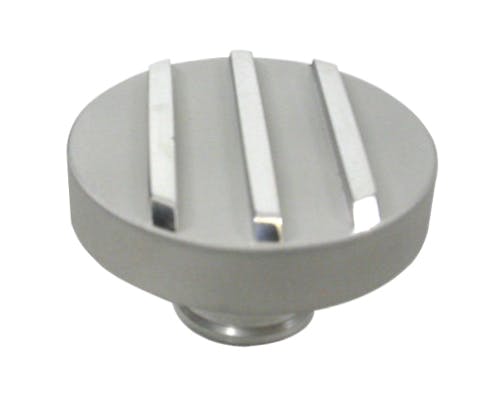 Racing Power Company R6250 ALUM PUSH-IN OIL CAP FINNED 3 LINES