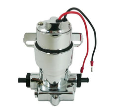 Racing Power Company R6256C 140 gph electric fuel pump black fittings -