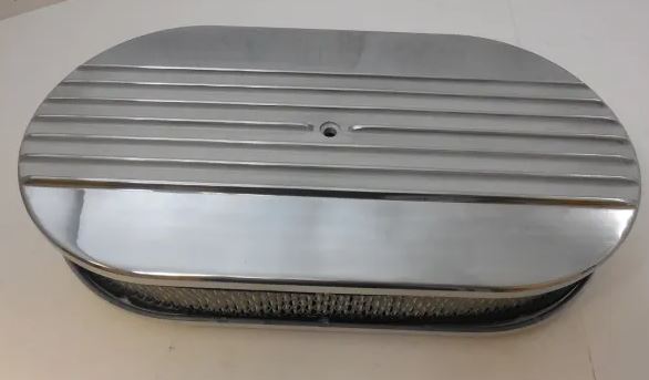 Racing Power Company R6305 15 inch x 2 inch alum oval a/c set -half finned