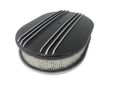 Racing Power Company R6320BK A/c kit 12 inch x 2 inch finned alum -black