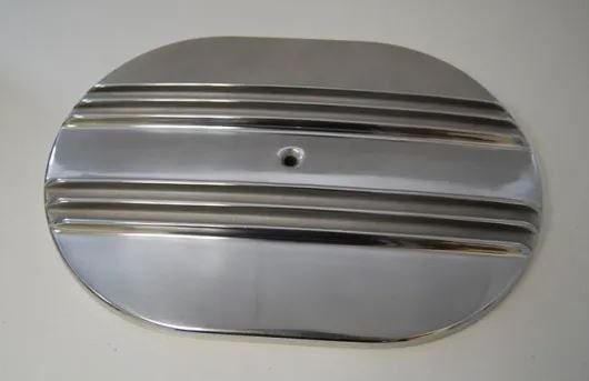 Racing Power Company R6320T Pol alum 12 inch oval finned a/c top ea