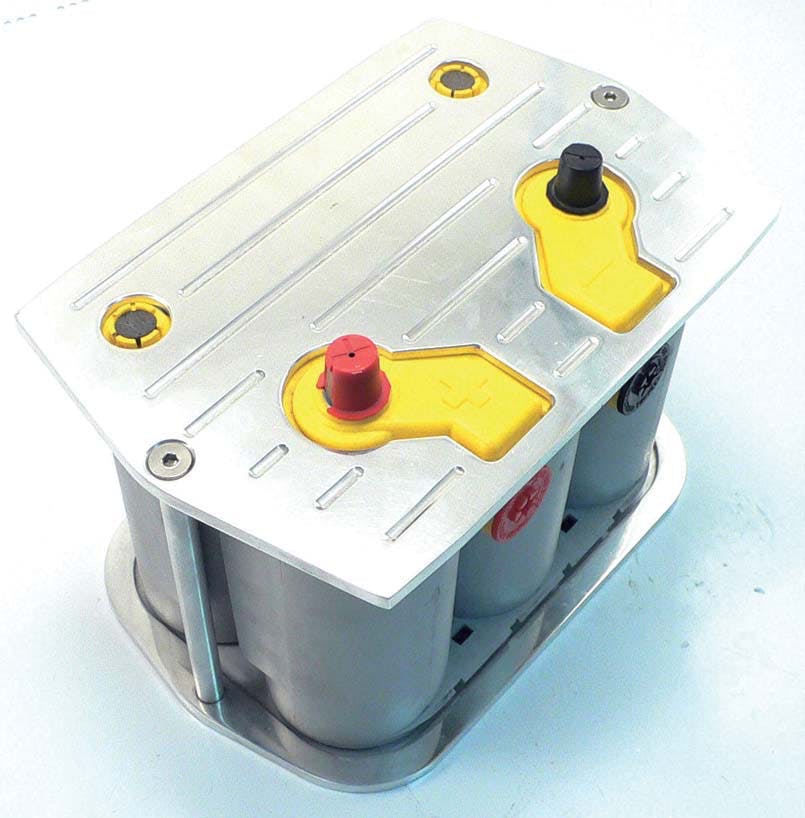 Racing Power Company R6323 Alum optima battery tray styl 34/78 bm