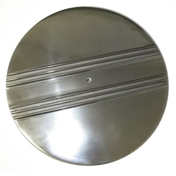 Racing Power Company R6709 Pol alum 14 inch finned a/c top