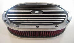Racing Power Company R6713 12 x 2 inch oval washable element air cleaner set (a