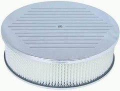 Racing Power Company R6818 Pol alum 14 inch x 4 inch round a/c set st
