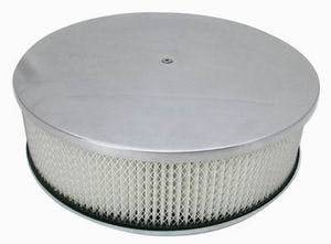 Racing Power Company R6934 Pol alum 14 inch x 4 inch round a/c set st