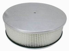 Racing Power Company R6934 Pol alum 14 inch x 4 inch round a/c set st