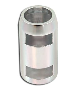 Racing Power Company R7320 HEATER HOSE CAP POLISHED SET OF 2 PIECES