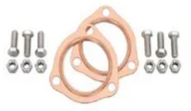Racing Power Company R7501 2.5 copper collector gaskets w/bolt kit