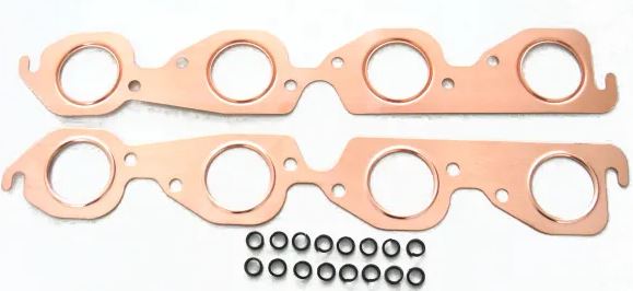 Racing Power Company R7507 Copperseal exhaust gasket 1965-90 bb-chevy 396-5