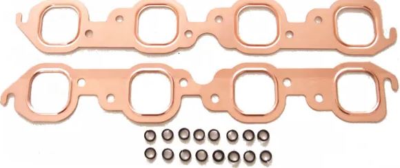 Racing Power Company R7508 Copper seal exhaust gasket 1965-00 bb-chevy