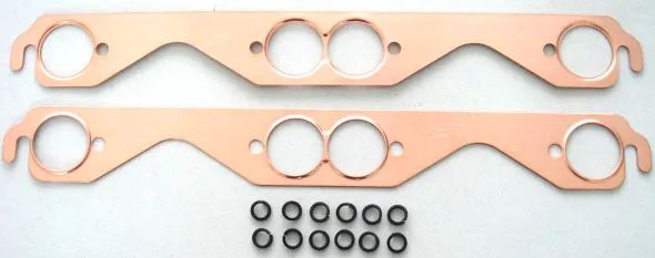 Racing Power Company R7510 Copperseal exhaust gasket 1955-91 sb-chevy round
